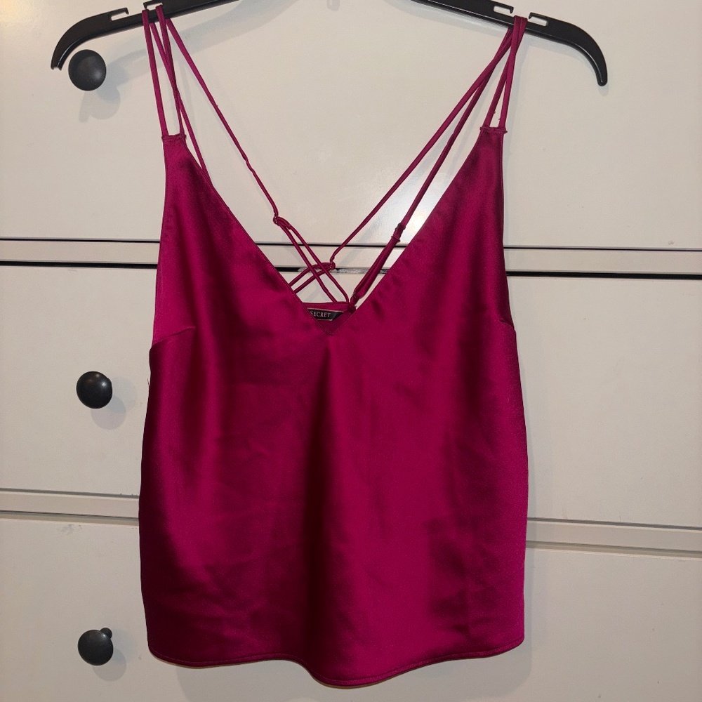 Victoria’s Secret silk pink lounge matching set